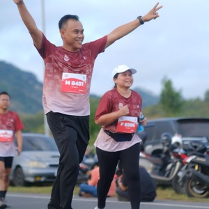 Race photo from KEDIRI HALF MARATHON 2026
