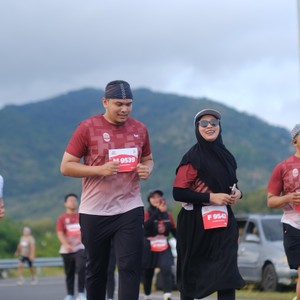 Race photo from KEDIRI HALF MARATHON 2026
