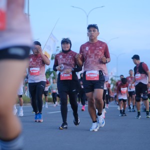 Race photo from KEDIRI HALF MARATHON 2026