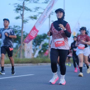 Race photo from KEDIRI HALF MARATHON 2026