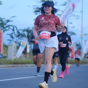 Race photo from KEDIRI HALF MARATHON 2026