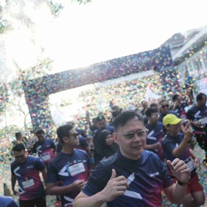 Race photo from LINTAS TEKNOLOGI SOLUTIONS DAY