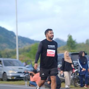 Race photo from KEDIRI HALF MARATHON 2026