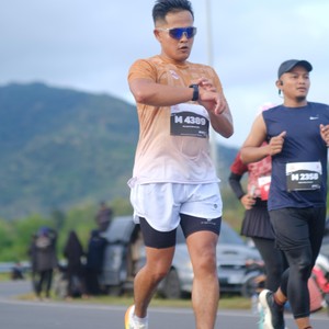 Race photo from KEDIRI HALF MARATHON 2026