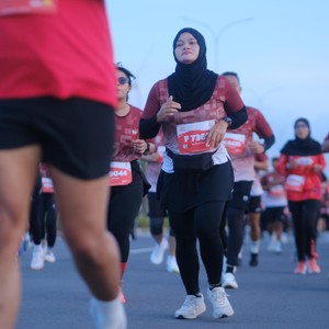 Race photo from KEDIRI HALF MARATHON 2026