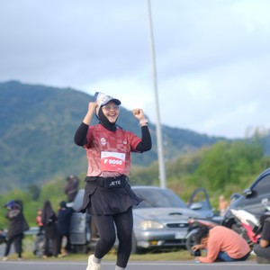 Race photo from KEDIRI HALF MARATHON 2026