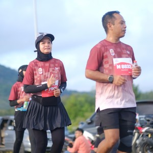 Race photo from KEDIRI HALF MARATHON 2026