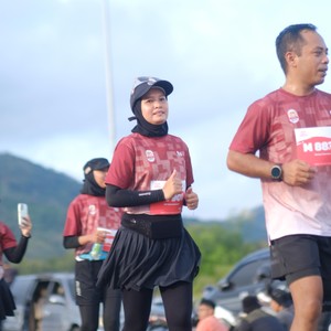 Race photo from KEDIRI HALF MARATHON 2026
