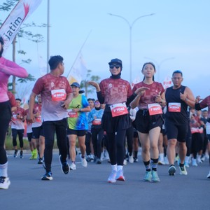Race photo from KEDIRI HALF MARATHON 2026