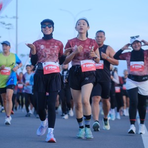Race photo from KEDIRI HALF MARATHON 2026