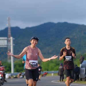 Race photo from KEDIRI HALF MARATHON 2026