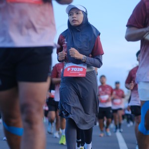 Race photo from KEDIRI HALF MARATHON 2026