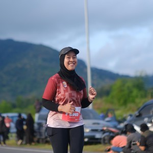 Race photo from KEDIRI HALF MARATHON 2026