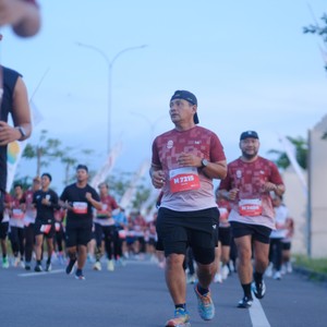 Race photo from KEDIRI HALF MARATHON 2026