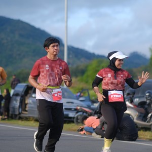 Race photo from KEDIRI HALF MARATHON 2026