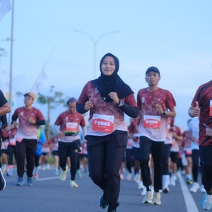 Race photo from KEDIRI HALF MARATHON 2026