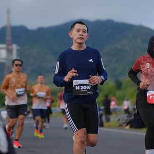 Race photo from KEDIRI HALF MARATHON 2026