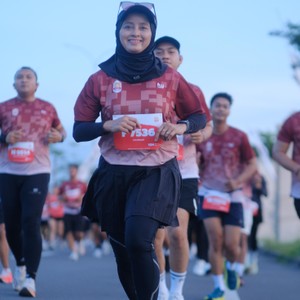 Race photo from KEDIRI HALF MARATHON 2026