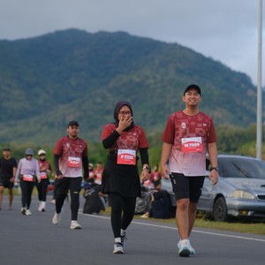 Race photo from KEDIRI HALF MARATHON 2026