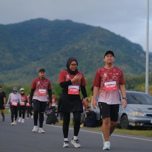 Race photo from KEDIRI HALF MARATHON 2026