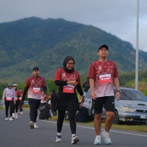 Race photo from KEDIRI HALF MARATHON 2026