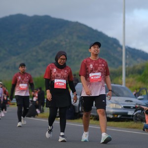 Race photo from KEDIRI HALF MARATHON 2026