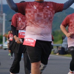 Race photo from KEDIRI HALF MARATHON 2026