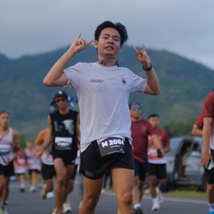 Race photo from KEDIRI HALF MARATHON 2026