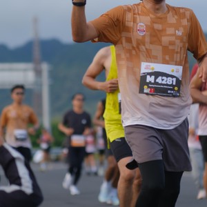 Race photo from KEDIRI HALF MARATHON 2026