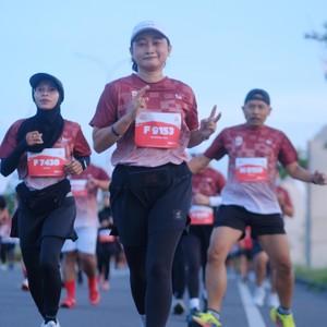 Race photo from KEDIRI HALF MARATHON 2026