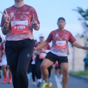 Race photo from KEDIRI HALF MARATHON 2026