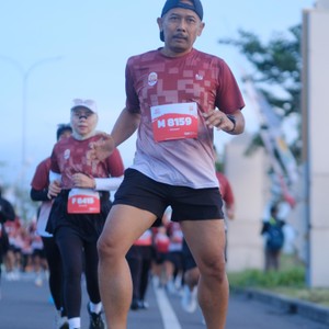Race photo from KEDIRI HALF MARATHON 2026