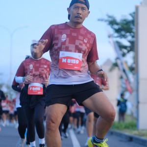 Race photo from KEDIRI HALF MARATHON 2026