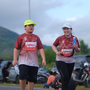 Race photo from KEDIRI HALF MARATHON 2026