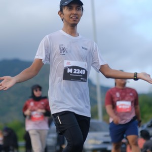 Race photo from KEDIRI HALF MARATHON 2026