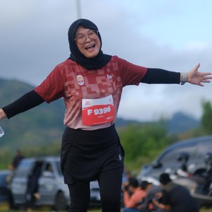 Race photo from KEDIRI HALF MARATHON 2026