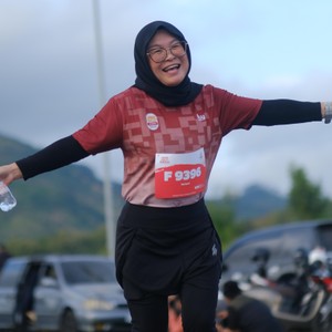 Race photo from KEDIRI HALF MARATHON 2026