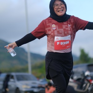 Race photo from KEDIRI HALF MARATHON 2026