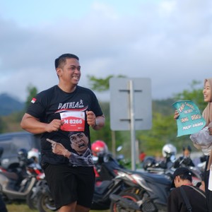 Race photo from KEDIRI HALF MARATHON 2026