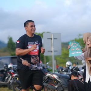 Race photo from KEDIRI HALF MARATHON 2026