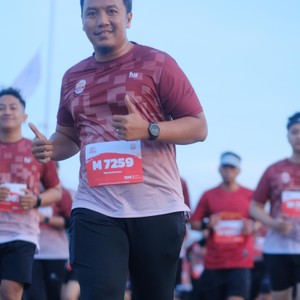 Race photo from KEDIRI HALF MARATHON 2026