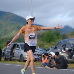 Race photo from KEDIRI HALF MARATHON 2026