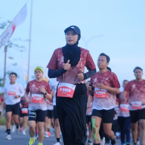 Race photo from KEDIRI HALF MARATHON 2026