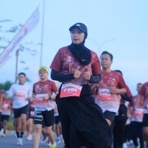 Race photo from KEDIRI HALF MARATHON 2026