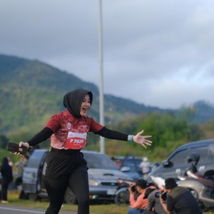 Race photo from KEDIRI HALF MARATHON 2026