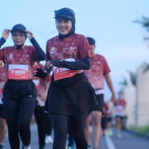 Race photo from KEDIRI HALF MARATHON 2026