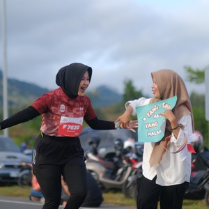Race photo from KEDIRI HALF MARATHON 2026