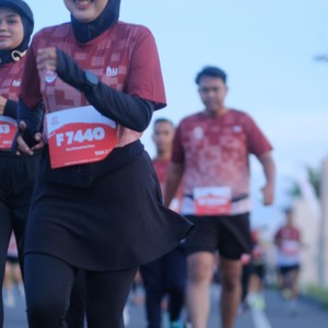 Race photo from KEDIRI HALF MARATHON 2026