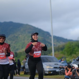 Race photo from KEDIRI HALF MARATHON 2026