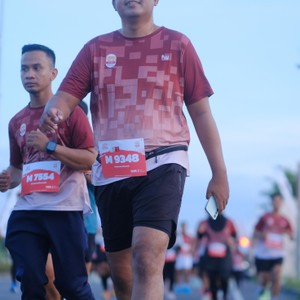 Race photo from KEDIRI HALF MARATHON 2026